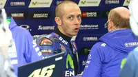Pebalap Movistar Yamaha, Valentino Rossi, telah meninggalkan rumah sakit tapi masih diragukan tampil pada MotoGP Italia di Sirkuit Mugello, 4 Juni 2017. (Autosport)