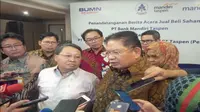 Direktur Utama PT Taspen Iqbal Latanro (Foto:Liputan6.com/Septian Deny)