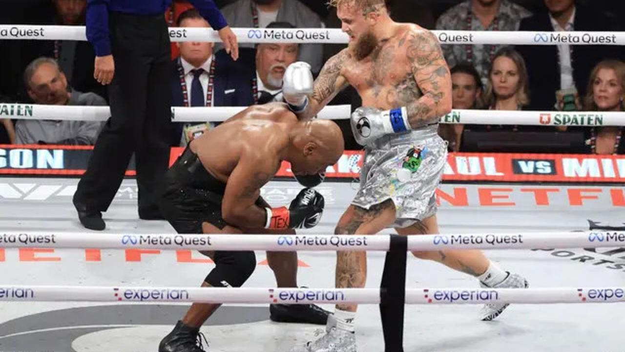 Mike Tyson Kena Tuntutan dari Perusahaan Judi Lantaran Lawan Jake Paul