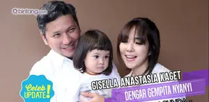 Gisella Anastasia kaget dengan perkembangan pesat dari anaknya, Gempita Nora Marten.