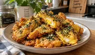 Telur Goreng Tepung dengan Bumbu Rumput Laut (AI Generated)
