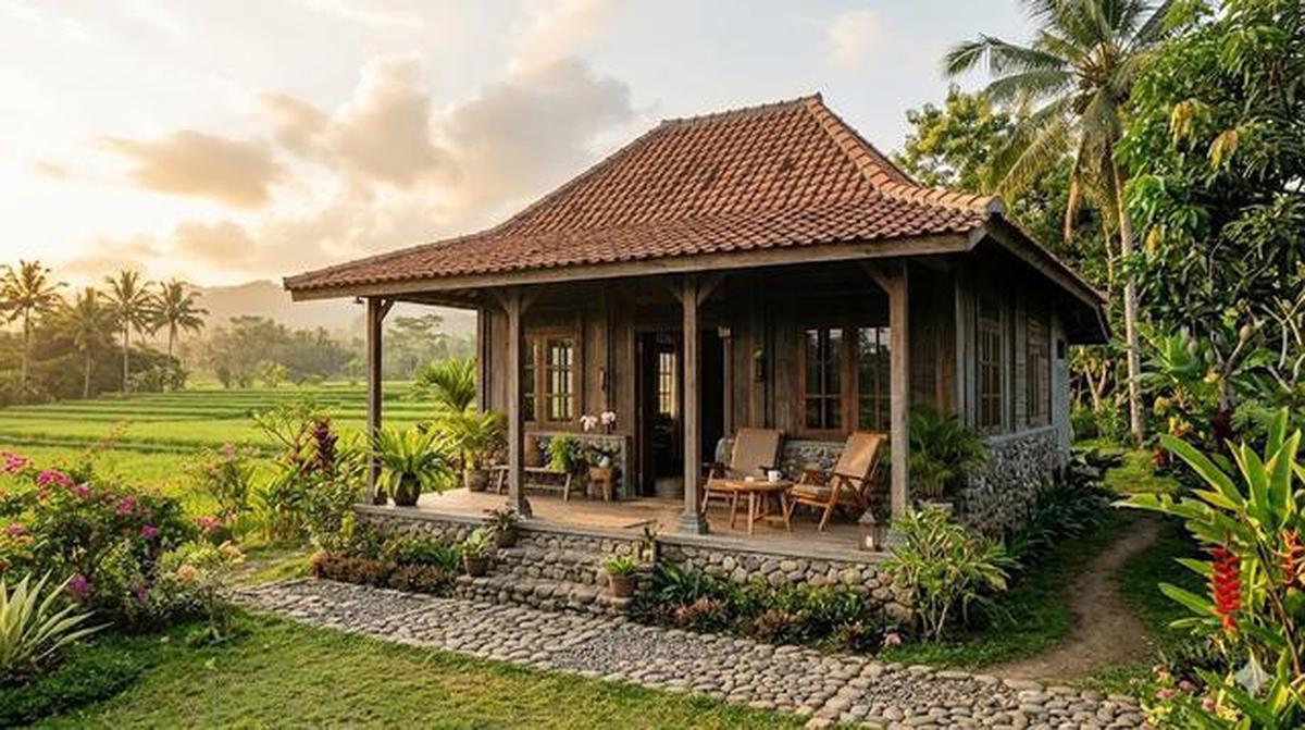 7 Desain Rumah yang Cocok dengan Lingkungan Pedesaan, Nyaman dan Menyatu dengan Alam