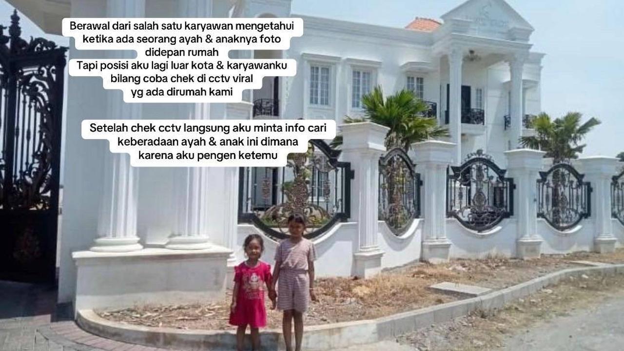 Kisah Wanita Beri Hadiah Anak dan Ayah usai Ketahuan Foto di Depan Rumahnya, Bikin Haru hingga Banjir Pujian Warganet