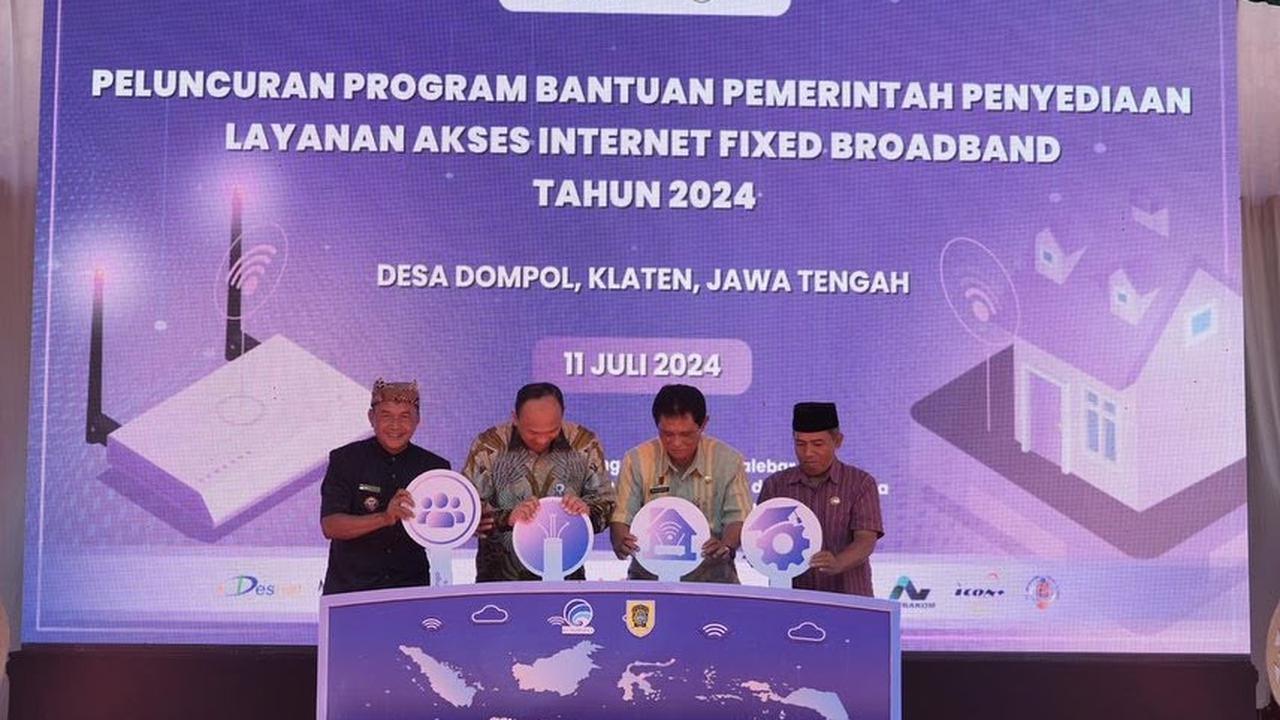 Disambut Antusiasme Warga, Akses Internet FBB Gratis Bangkitkan Ekonomi Pelosok Desa