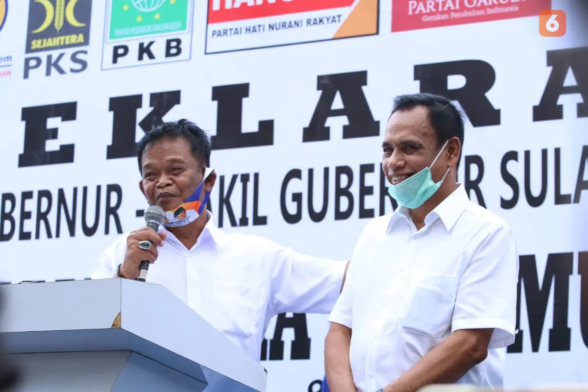 Pasangan Bakal Calon Gubernur dan Wakil Gubernur Sulteng Rusdi Mastura - Ma'mun Amir