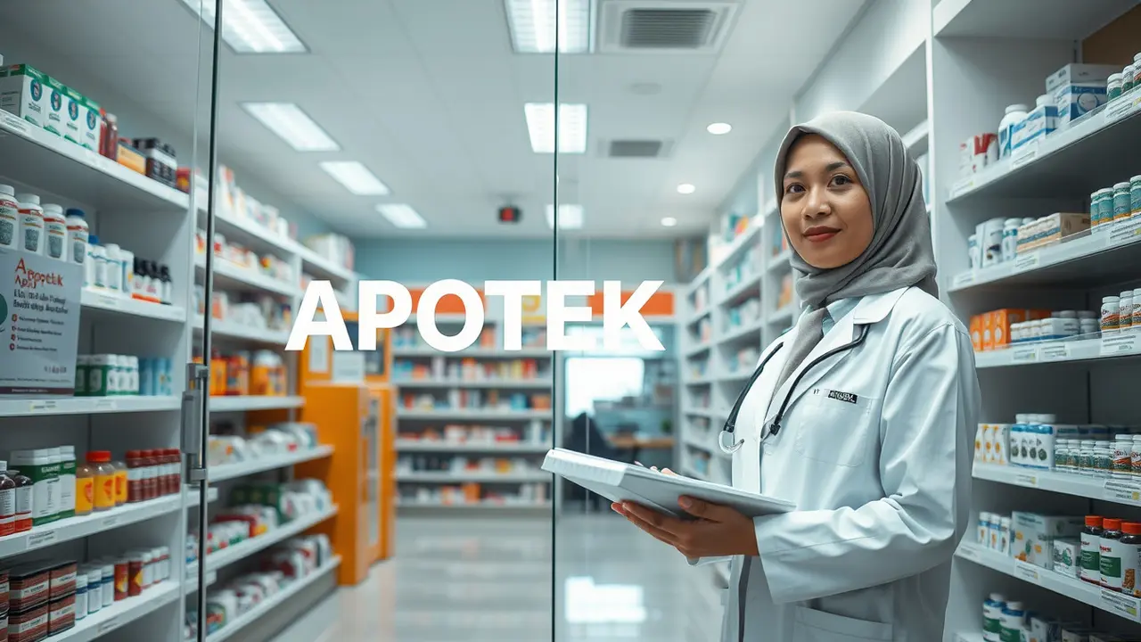 kata baku apotik