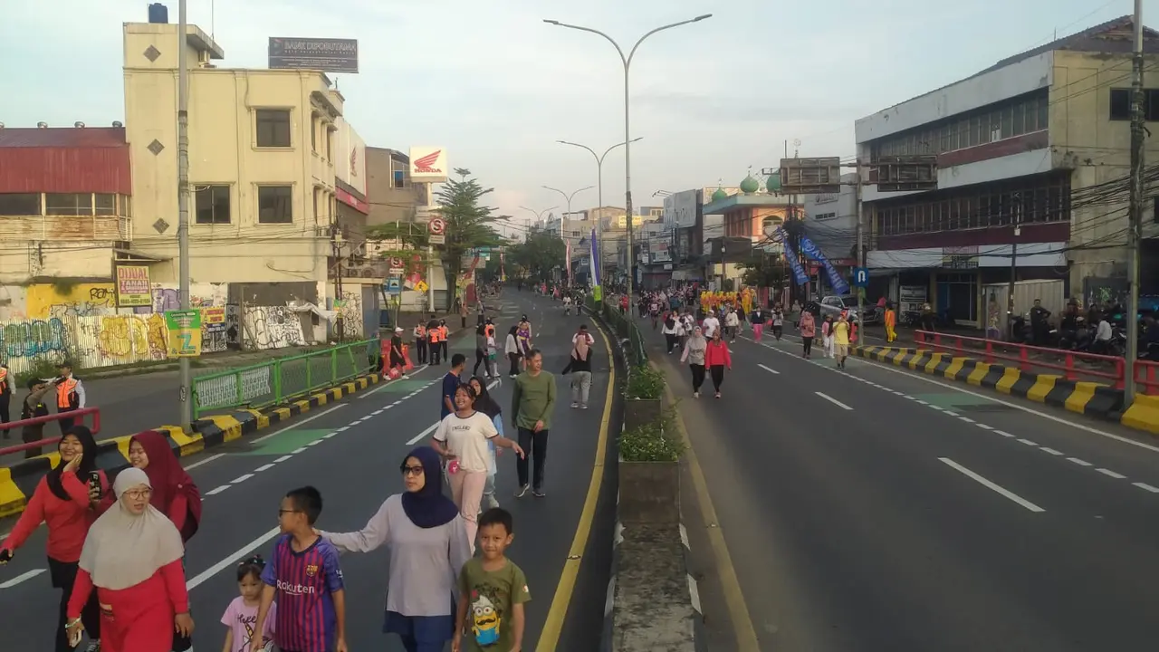 Car Free Day Depok Gunakan Dua Jalan Utama