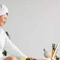 Perawatan ice facial capsule (Foto: Freepik.com)