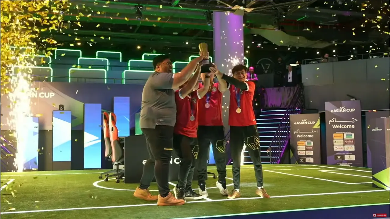 Indonesia Raih Gelar Juara AFC eAsian Cup 2023