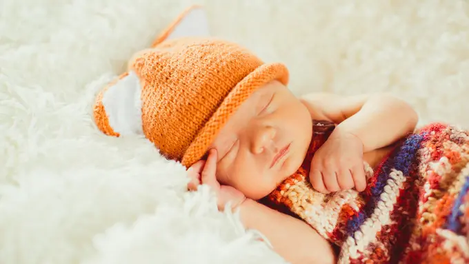 Ilustrasi bayi perempuan