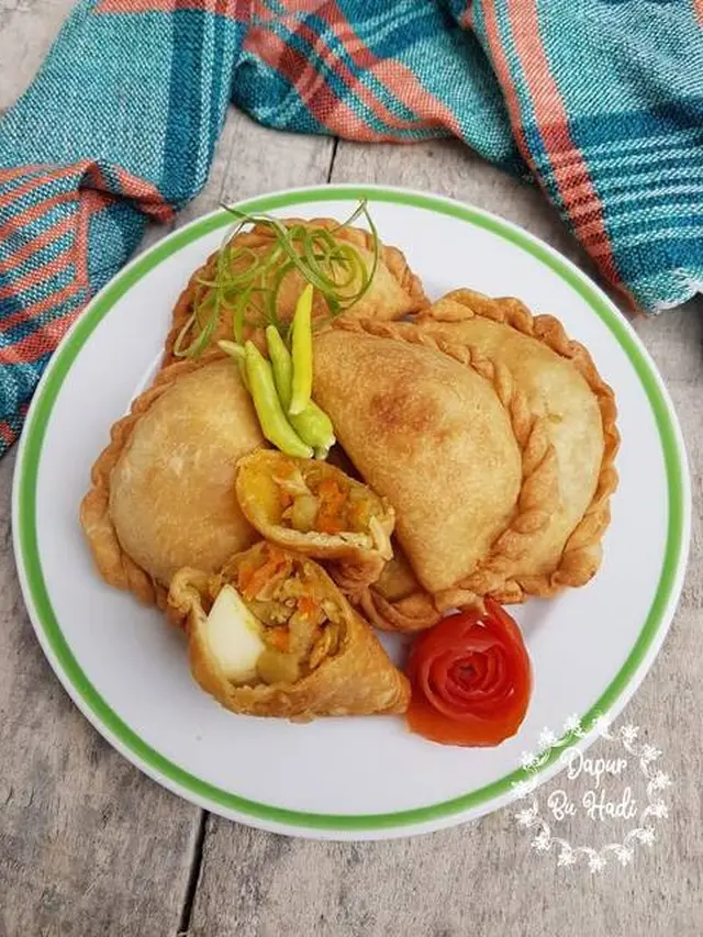 ilustrasi resep pastel kari/cookpad