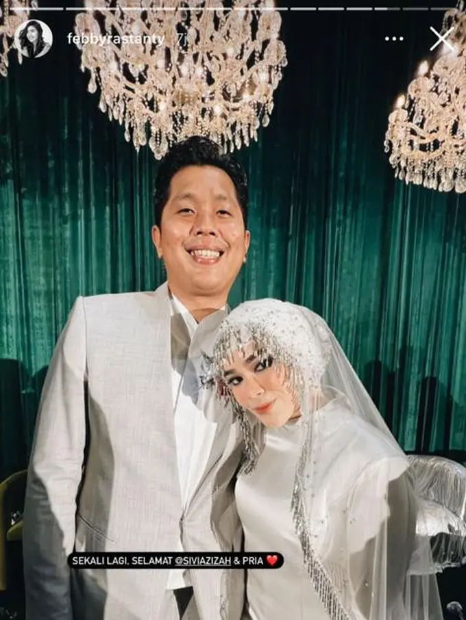 Tiba-tiba Umumkan Nikah, Ini 6 Momen Pernikahan Sivia Azizah Mantan Personel Blink