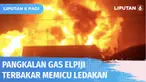 Diduga akibat terjadi kebocoran gas elpiji atau drum minyak tanah, kebakaran pangkalan gas elpiji di Padang Pariaman menimbulkan ledakan berkali-kali. Ledakan membuat kobaran api semakin membumbung tinggi serta menghanguskan tiga rumah.