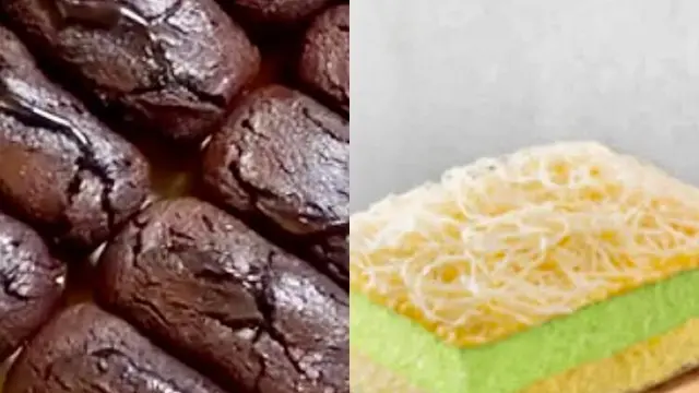 Kue Balok Mahkota dan Bolu Susu Lembang Moojang Bandung