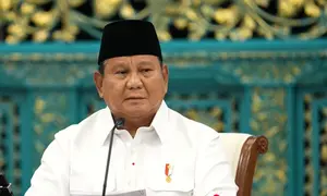 Presiden Prabowo Subianto pidato sidang kabinet paripurna di Istana Negara, Jakarta, Senin (20/7/2026). (Tangkapan layar video sekretariat kabinet).