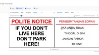 Cara Menerjemahkan Teks dari Gambar di Web dengan Google Translate. Liputan6.com/Iskandar