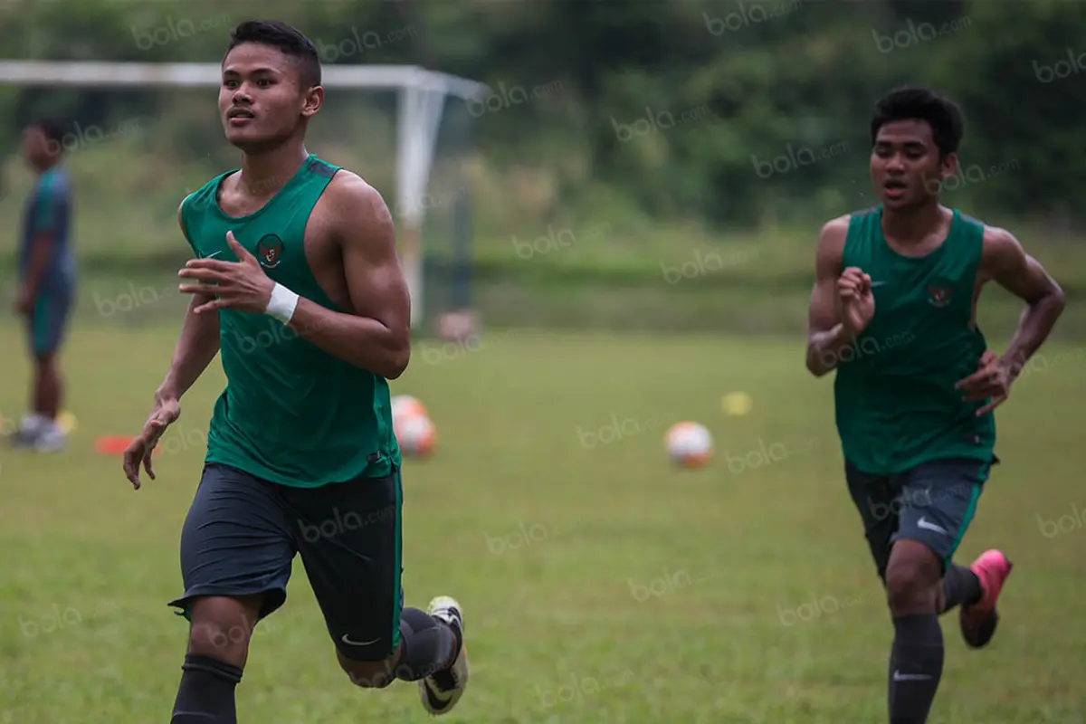 Latihan Timnas Indonesia U-19