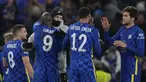 Romelu Lukaku akhirnya kembali dipercaya Thomas Tuchel kembali ke daftar skuat Chelsea saat menjamu Tottenham Hotspur di Stamford Bridge. Hubungan keduanya sempat memanas sebelum akhirnya berdamai pada Senin (3/1/2021) lalu. (AP/Kirsty Wigglesworth)