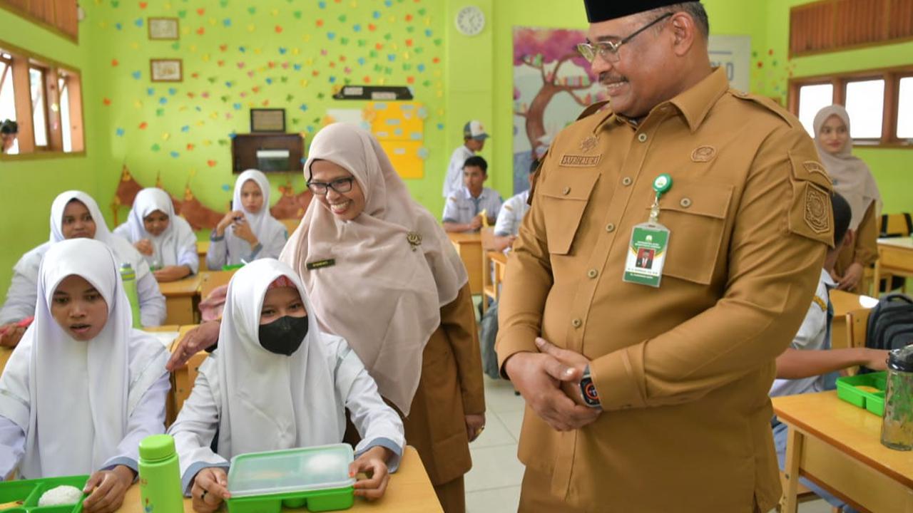 Kenapa Program Makan Bergizi Gratis di Aceh Baru Uji Coba di 6 Daerah, Ini Penjelasan PJ Gubernur