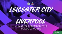 Premier League - Leicester City Vs Liverpool (Bola.com/Adreanus Titus)