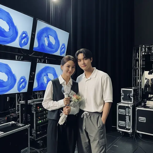 Prompt Gemini AI Edit Foto K-Pop Idol Backstage