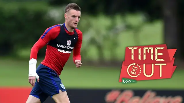 Time Out: Legenda MU Sebut Vardy Belum Pantas Masuk Timnas Inggris