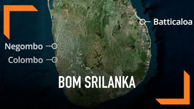 Teror bom di Sri Lanka terjadi secara beruntun mulai Minggu (21/4) pagi. Ada delapan ledakan yang terjadi di sejumlah lokasi berbeda.