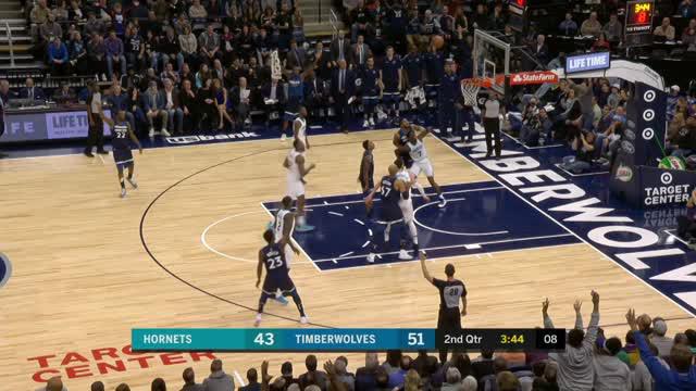 Minnesota Timberwolves mengalahkan Charlotte Hornets dengan skor 112-94 dalam lanjutan pertandingan NBA 2017-2018.