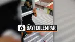 TEGA, IBU LEMPAR BAYI BARU LAHIR KE ATAP RUMAH