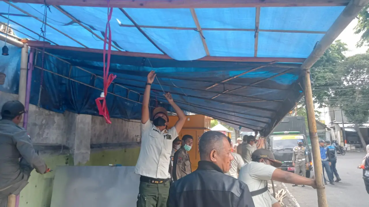 Penertiban PKL di Banyuwangi Menjelang Penilaian Adipura (Istimewa)