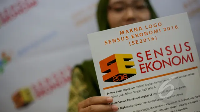BPS Luncurkan Logo Sensus Ekonomi 2016
