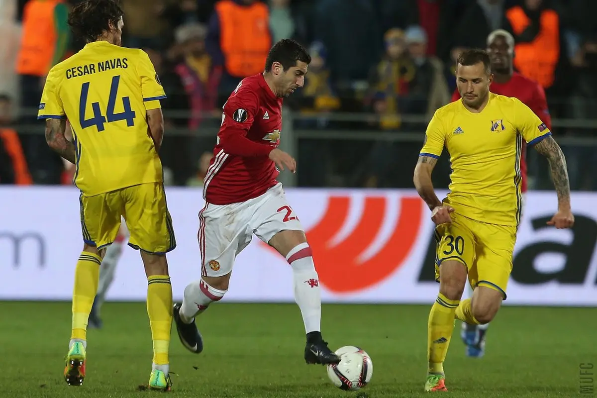 Henrikh Mkhitaryan (Rostov Vs Manchester United)