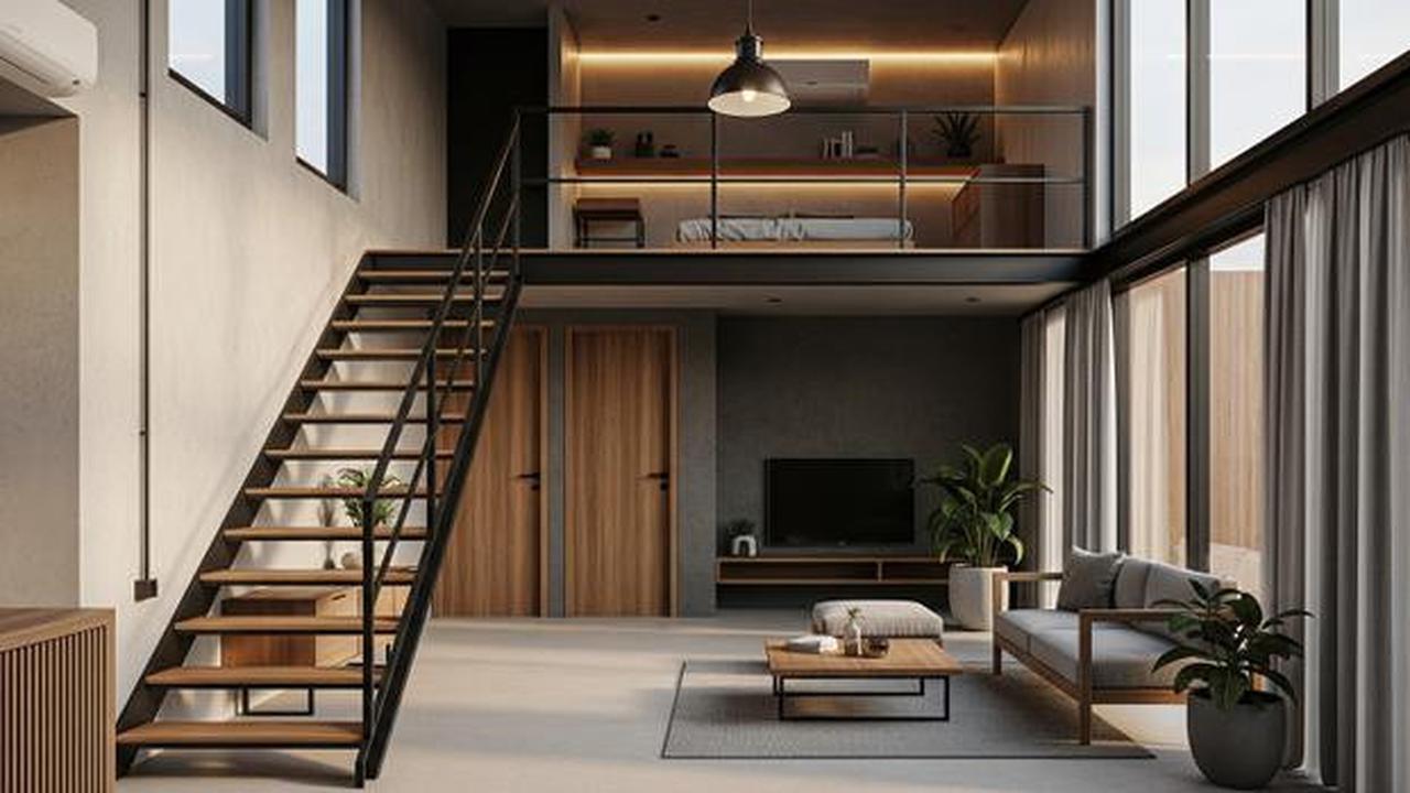 9 Inspirasi Rumah Mezzanine: Solusi Hunian Lahan Terbatas agar Terlihat Lebih Luas, Fungsional dan Modern