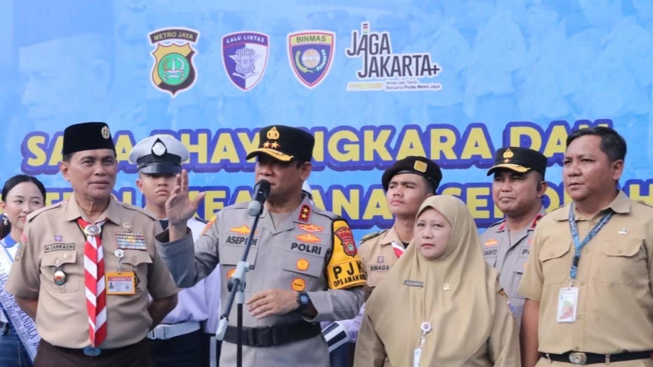 Polda Metro Jaya Ajak Pelajar Jaga Keamanan Lingkungan Sekolah