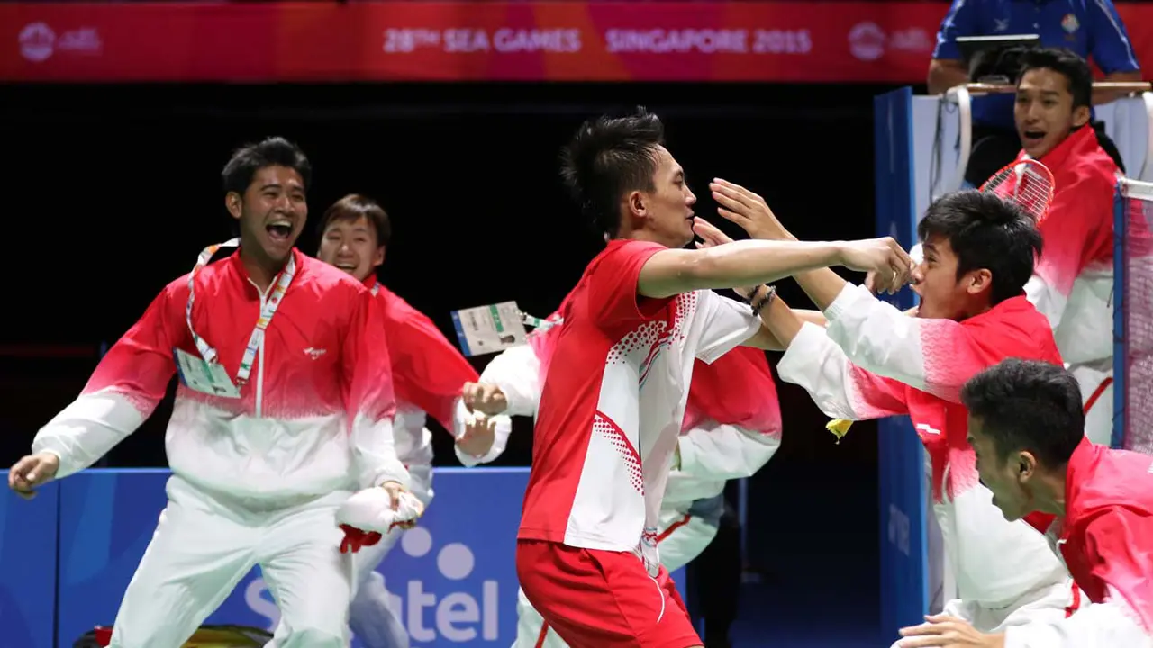Tim Bulutangkis Putra SEA Games 2015