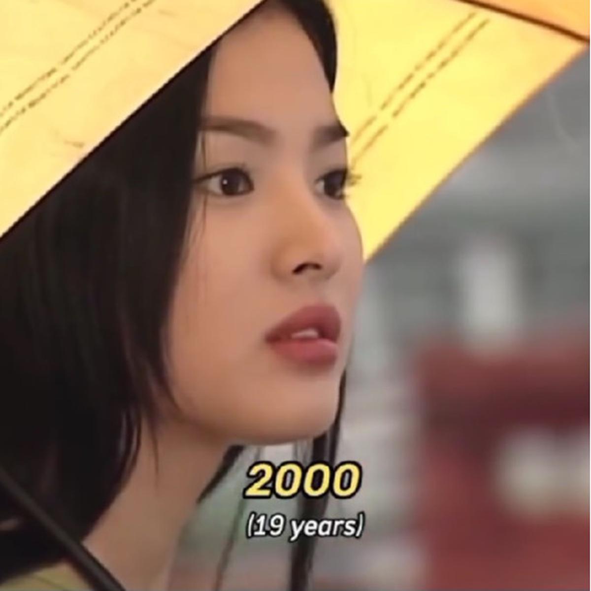 Potret Dulu dan Sekarang Song Hye Kyo
