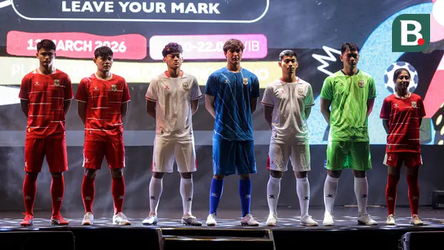 Foto: Timnas Indonesia Rilis Jersey Baru Bersama Aparel Kelme, Usung Warna dan Perpaduan Budaya Nusantara