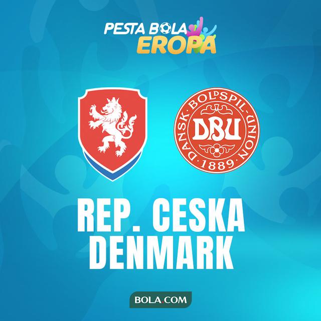 Piala Eropa - Euro 2020 Rep Ceska Vs Denmark