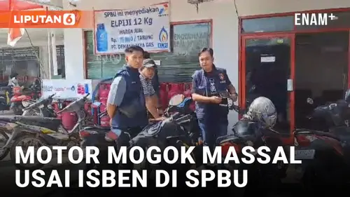 VIDEO: Mogok Massal Usai Isi Bensin, Puluhan Pemotor Protes ke Pengelola SPBU di Prabumulih