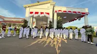 Susunan Tim 'Indonesia Bersatu' yang Bertugas di Upacara Penurunan Bendera, Aliah Sakira Jadi Pembawa Baki
