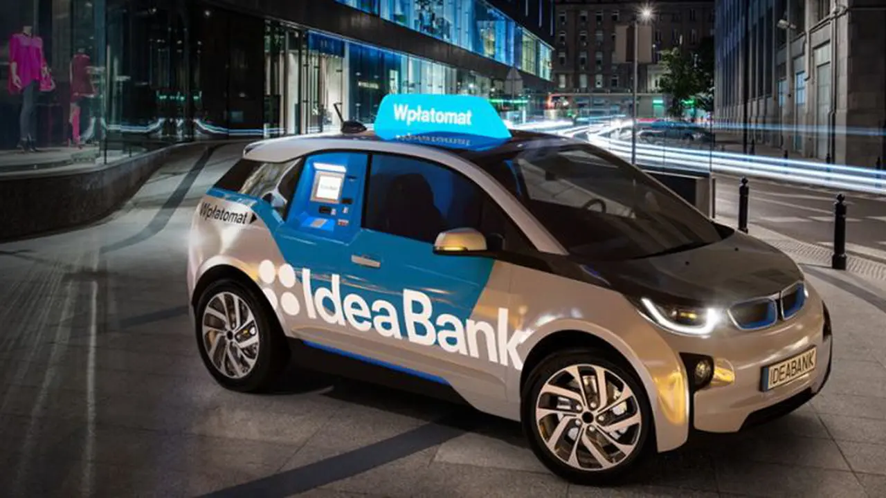 Di Polandia, BMW i3 Disulap Jadi Mobil ATM