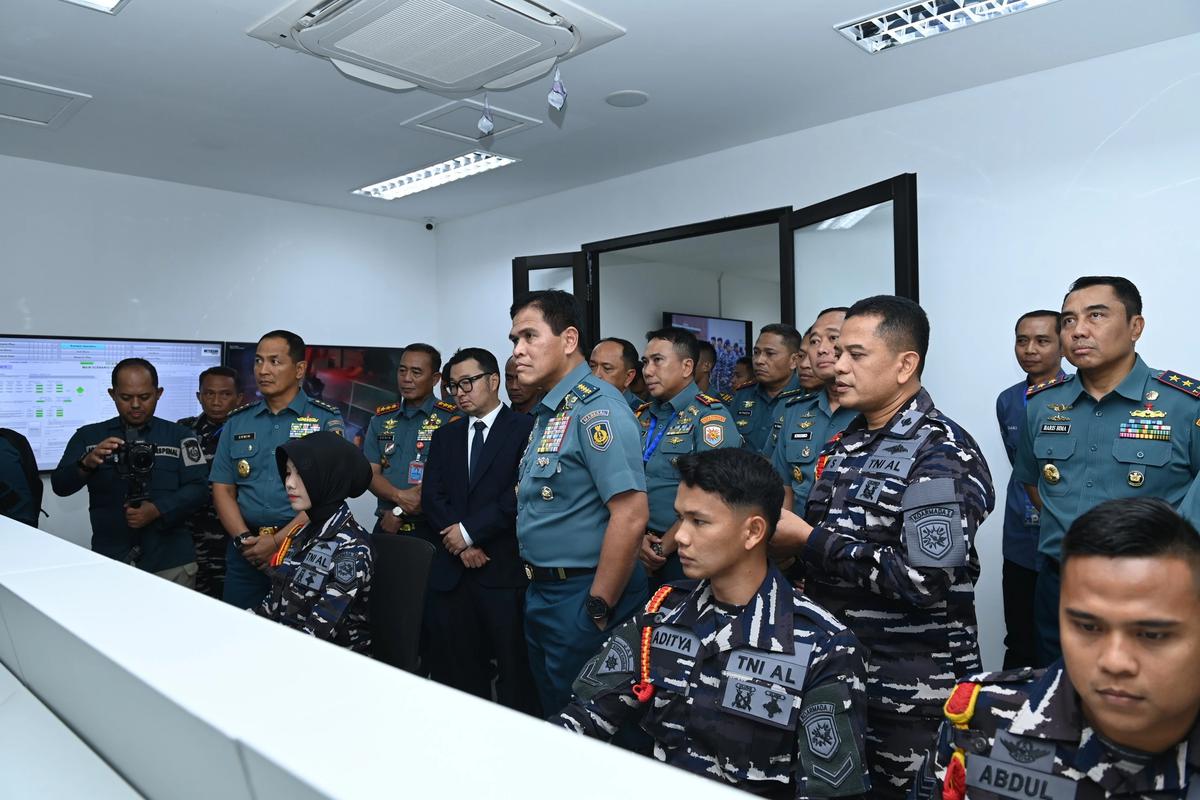 FOTO: Kasal Resmikan Damage Control Simulator Perkuat Kesiapan Prajurit TNI AL