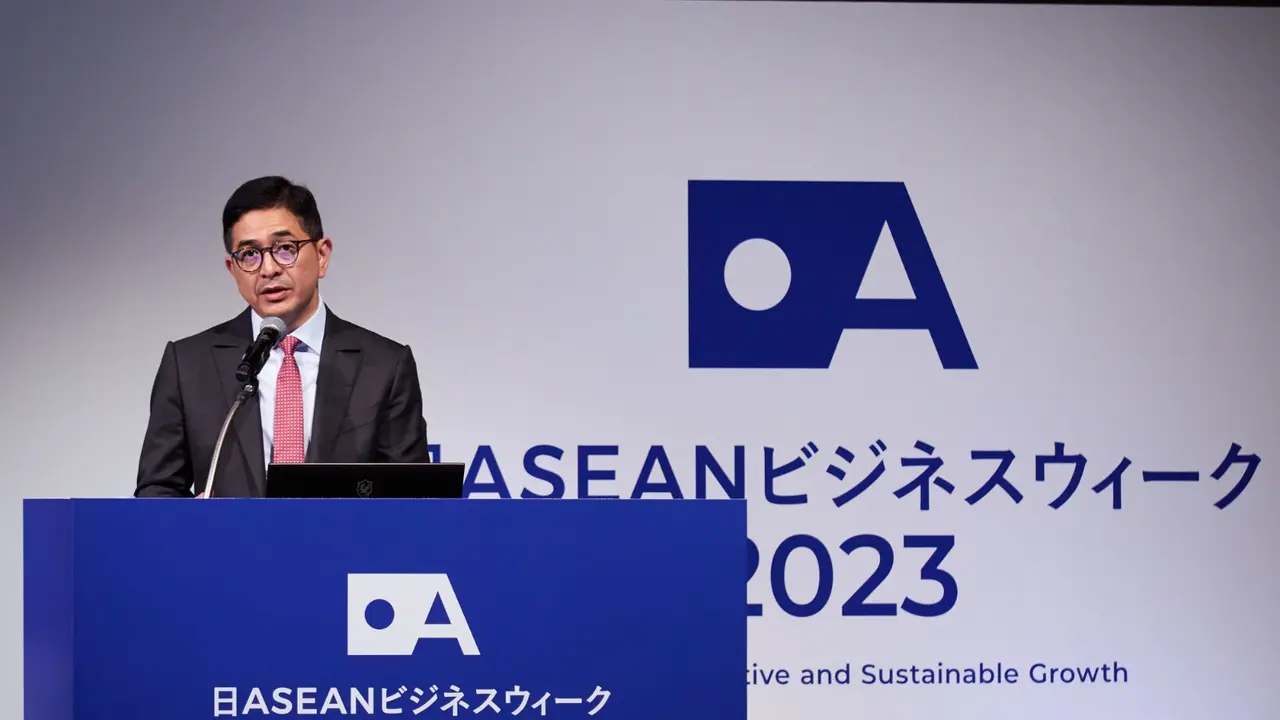 Ketua ASEAN Business Advisory Council (ASEAN-BAC) Arsjad Rasjid Tokyo, Jepang, pada Kamis (8/6/2023).(Dok Kadin Indonesia)a