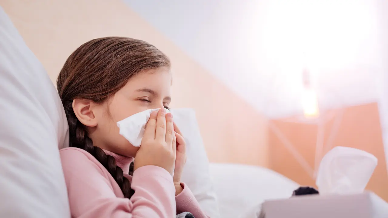 anak flu