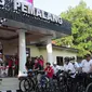 Sepeda sehat hari Bhayangkara ke-77 di Pemalang, Jawa Tengah. (Foto: Liputan6.com/Humas Polres Pemalang)