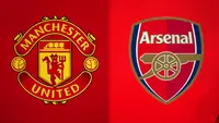 Logo - Manchester United dan Arsenal (Bola.com/Adreanus Titus)