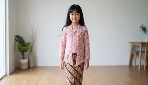 Setelan Kebaya Anak untuk Kondangan, Bikin Gaya Si Kecil Makin Anggun
