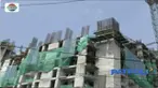 Lokasi peristiwa seorang ibu yang tewas tertimpa material pembangunan Rusunawa Pasar Rumput belum dipasang garis polisi.