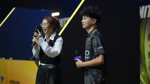 Wawancara dengan BTR Kyongg (Foto: Garena Indonesia)