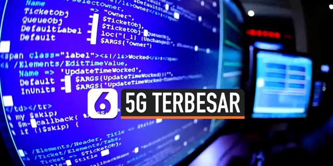 VIDEO: China Bangun Jaringan Seluler 5G Terbesar di Dunia